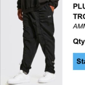 Mens shell trousers